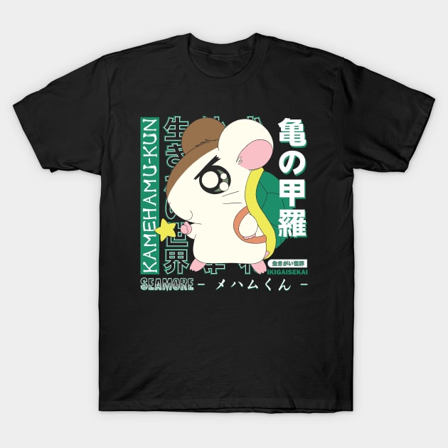 Seamore | Hamtaro T-Shirt by IKIGAISEKAI